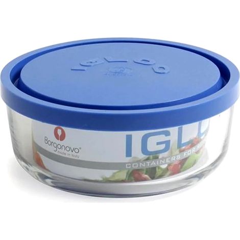 CONTENITORE TONDO IGLOO CM.21 TAPPO BLU