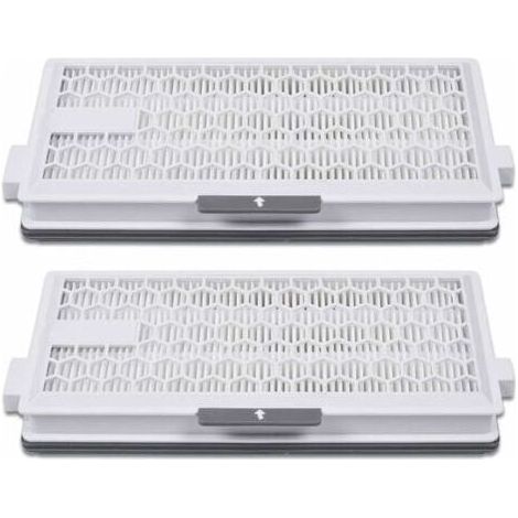Pack of 2 Airclean Plus 50 HEPA filters for Miele Complete C3 Powerline vacuum cleaner, S8340, Air Clean SF-HA 50 for Complete C2 C3 Compact C1 C2-2, Pack of 2 replacement parts (1/5)