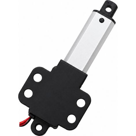 Actionneur linéaire électrique CC 125 mm avec ailettes 24-9.5-125-96 24 V 96 mm 9.5mm/s 23 × 4 × 2 cm 100 g – Livraison gratuite (1/4)