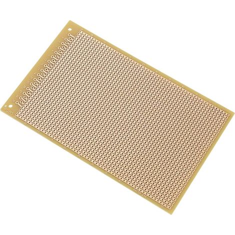 Scheda europea laminato a base di carta (L x P) 160 mm x 100 mm 35 µm passo 2,54 mm Conrad Components SU527466 contenut (1/3)