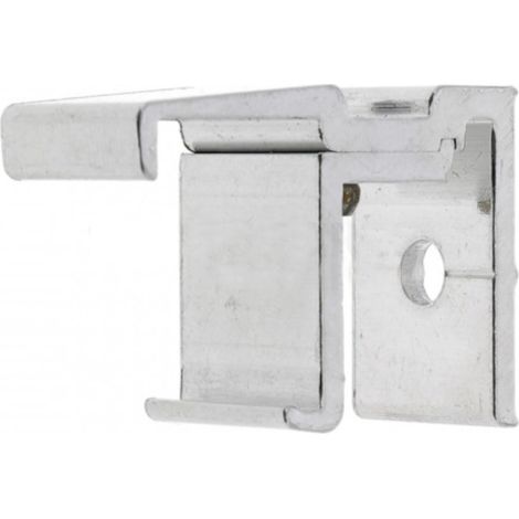 Cyclingcolors – Support de face pour tringle à rideau 24x16mm – Aluminium poli – Déport 30mm – Fixation à vis – Pour fenêtres et baies vitrées (1/3)