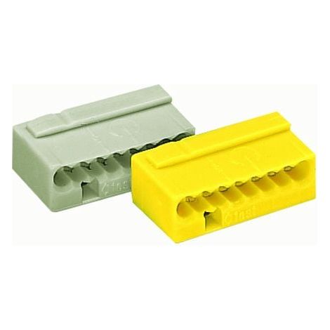 Wago Micro Steckklemme Anzahl Leiter 8, 0,6 - 0,8 mm², 10 Stück Verbindungsdosenklemme