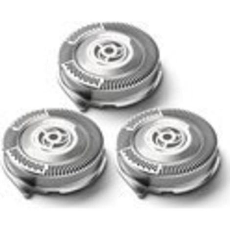 3 Scherköpfe kompatibel mit Philips Rasierern der Serie 5000 SH50/50 S5000 S5212 S5230 S5560 5570 5620 – Scherkopf-Set – Rasierzubehör – 3-teilig (1/5)