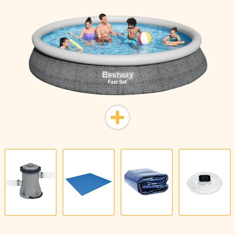 Bestway Bestway Fast Set Ronde - 457x84 cm - 5-pièces S272 (1/5)