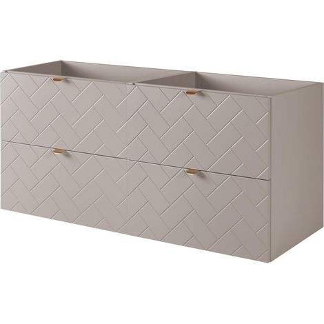 Mobile da bagno, Cashmere, 120 x 57 x 46 cm, Maniglie Dorate (1/5)