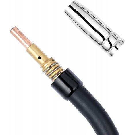 Kit consommables pour torche MIG/MAG - - MB15/AK15 - 42 pièces - embouts 0,8/1,0 mm - compatible universel (1/4)