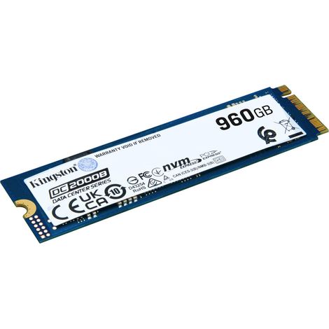 Disco duro Kingston Technology DC2000B 960 GB PCI Express 4.0 NVMe 3D TLC (1/4)