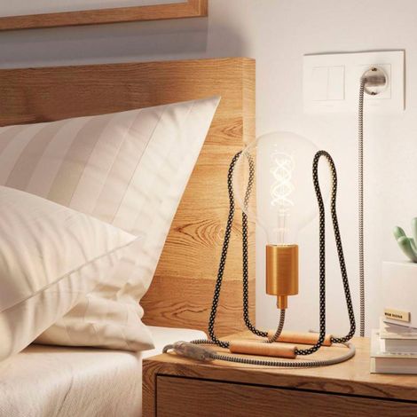 Tischlampe Creative-Cables Modell KTCH0 Taché Rot (1/5)