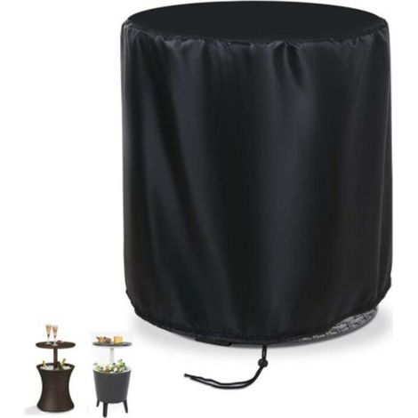 Housse de table ronde bar pour glacière à bière et chaise l'extérieur 52x58cm (1/4)