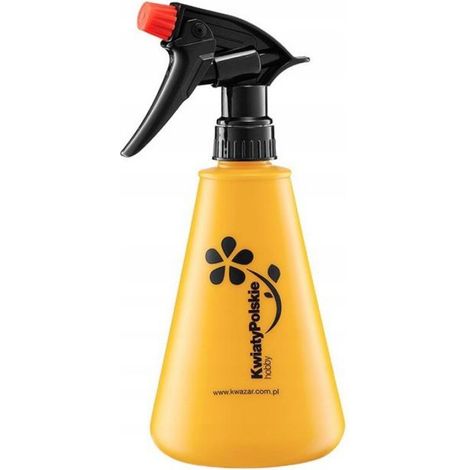 Pulvérisateur - 600 ml - Buse Réglable - Jaune - Pour Arrosage Plantes Intérieur Terrasse