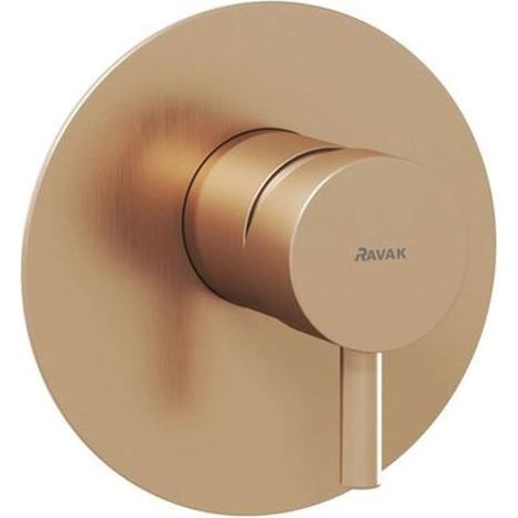 Ravak Espirit - Unterputzmischer für 1 Gerät, mit Gehäuse, gebürstetes Roségold X070359 (1/3)