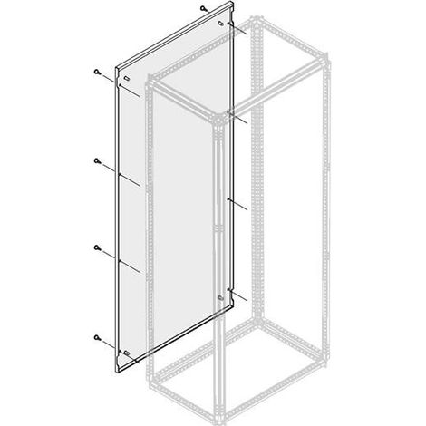 Habillage de fond IP30/40 H 2000mm L 800mm (x1) 1STQ007624A0000 ABB PPEB2080