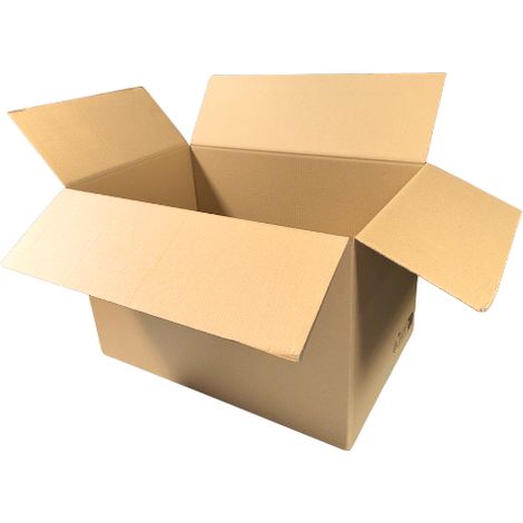 Lot de 125 Caisse carton américaine 600 x 400 x 400 mm