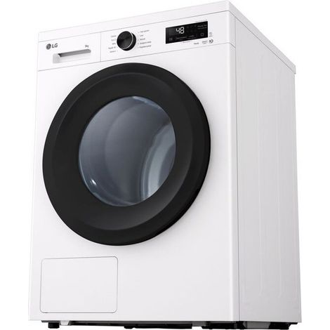 LG RNX1009NWK asciugatrice Libera installazione Caricamento frontale 9 kg Bianco