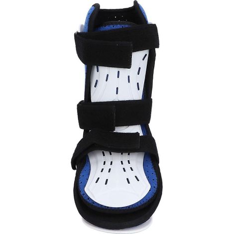 Chaussure orthopédique pour fracture, orthèse courte cheville-pied (AFO) avec plaque de protection antérieure pour les blessures à la cheville et au pied, entorse, fracture du pied gauche (MYMMR) (1/5)