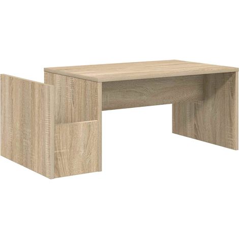 Maison Exclusive - Couchtisch Sonoma-Eiche 90 x 45 x 35 cm Holzwe