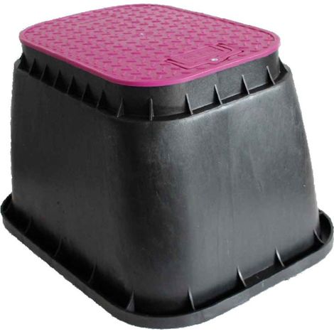 Arqueta Rectangular Estándar Bluedrop BD0202-NP - Tapa Morada para Agua No Potable  Oferta exclusiva