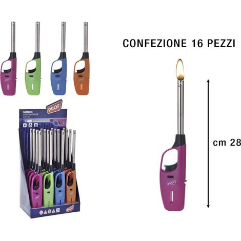 Set 16 pezzi accendini ricaricabili Prof Fashion – 40411643