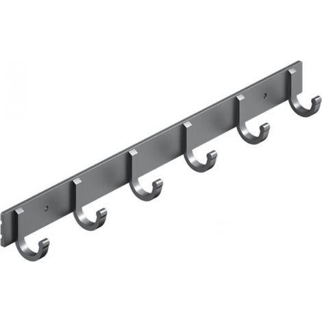 Wandhaken, robuste Handtuchhaken aus Aluminium zum Aufhängen von Mänteln, Hüten, Schlüsseln und Kleidung, Schrankhaken, wandmontiertes Gestell für Küche, Bad, Büro
