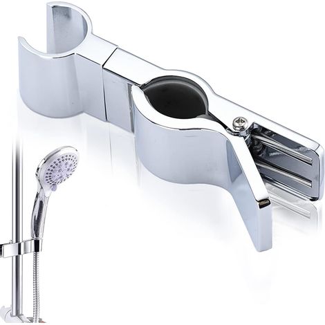 Support de douche, support de douchette réglable, support de pommeau de douche 20-29 mm, support de douche sans perçage
