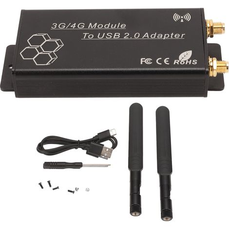 Mini PCIe vers USB 2.0 adaptateur Type C prise en charge Plug and Play Hot Swap 6Pin 8Pin SIM carte pour module 3G 4G (1/5)