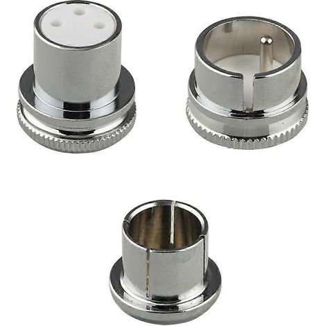 1 Satz RCA-Anschlusskappen, 3-polige XLR-Symmetriestecker-Schutzkappen, Staubschutz