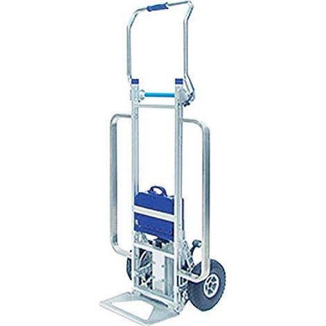 Diable électrique escalier pliable - Tablier large - Charge max 170kg - DMEG170/EL