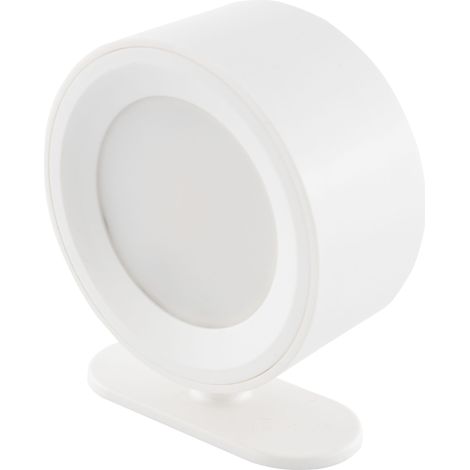 Spot clip à LED rechargeable REV, blanc