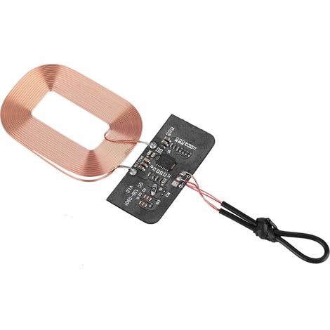 Qi 5V 1A Drahtloses Lade-Empfängermodul – Platine und Spule für DIY-Projekte