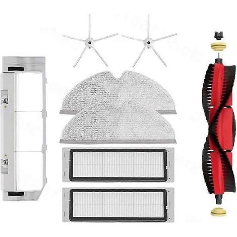 Pour Xiaomi 1S Roborock S5 MAX S6 S6MAX S55 S51 Detachable Main Brosse Side Lavable Filtre (1/5)