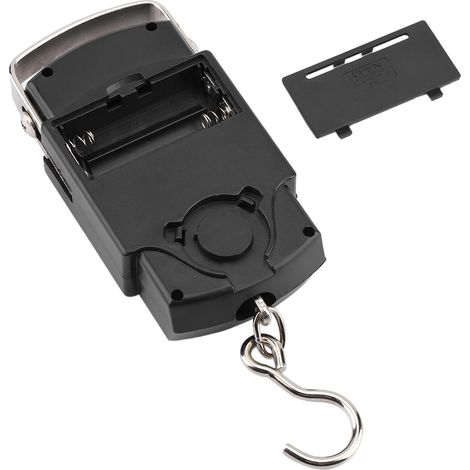 Balance électronique portable LCD numérique 50 kg/10 g avec crochet pour mètre ruban (1/5)