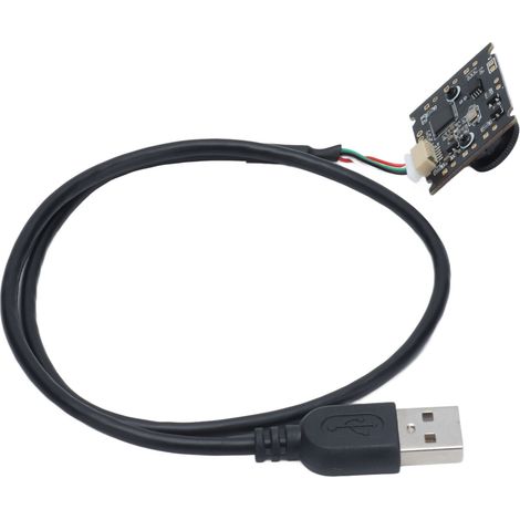 Module caméra USB 0.3MP 300000px champ 50° protocole UVC OTG pour borne publicitaire HBVCAM-V2101 V11 (1/5)