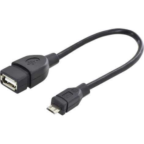 Raspberry Pi® SC0006 USB-Adapter Raspberry Pi® [1x USB 2.0 Stecker Micro-B - 1x USB 2.0 Buchse A] 8