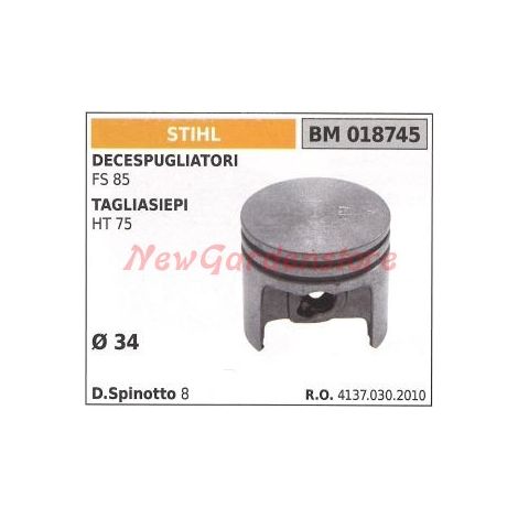 Pistone STIHL decespugliatore FS85 018745