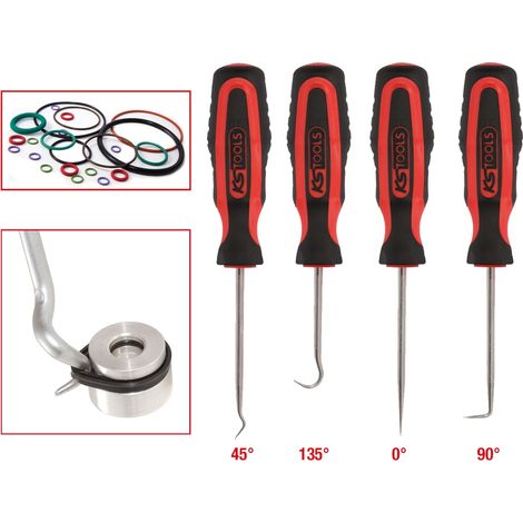 KS Tools Hakenwerkzeug-Satz, 4-teilig (1/4)