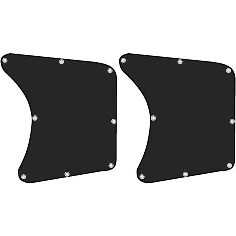 Pare-Soleil Semi-Camion 60 cm Pare-Soleil de Protection UV pour Grande fenêtre de Camion Matériau Polyester Isolant Thermique Facile à, s'adapte aux Compartiments de Porte, idéal (1/5)