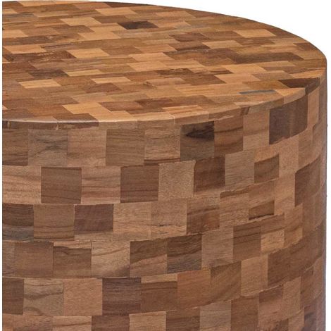 Maison Exclusive - Couchtisch 60x60x35 cm Teak Massivholz (1/5)