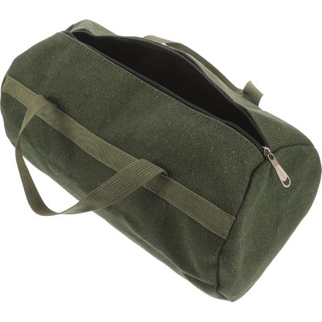 Pochette à Outils en Toile Robuste 35x19,5 Cm, Paquet de Rangement Zippé Portable pour Outils Manuels, Organiseur Utilitaire Léger pour Réparation et Bricolage Polyvalent (1/5)