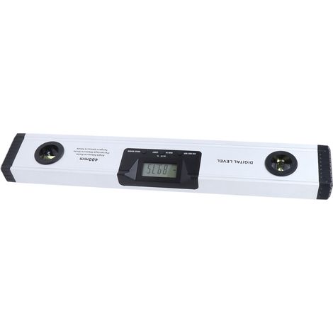 Niveau numérique magnétique SHSIWI haute précision, écran LCD rétroéclairé, niveau à bulle industriel en alliage d’aluminium 400mm (1/5)