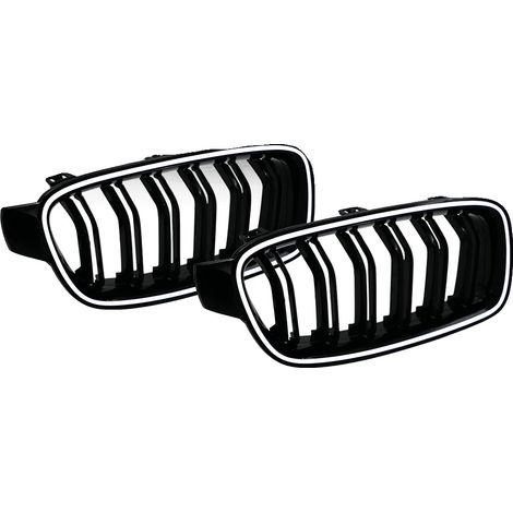 Grille Light, Design Racing, Adaptation Directe pour Berline de Luxe Série 3 F30, Lumière blanche (1/2)
