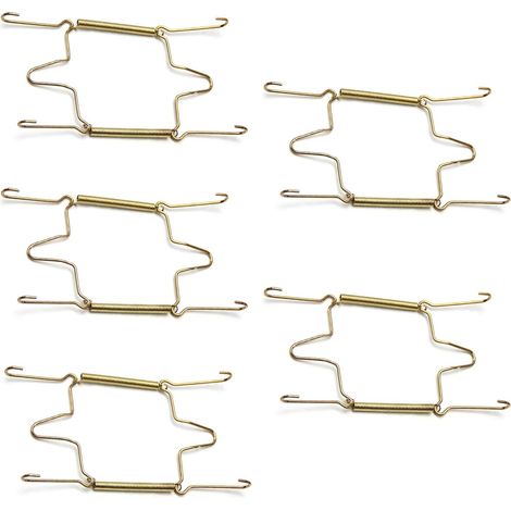 Sollbry Paquete de 5 colgadores de pared para platos, ganchos decorativos invisibles para montaje en pared, soporte para escurreplatos de 15 cm (1/4)