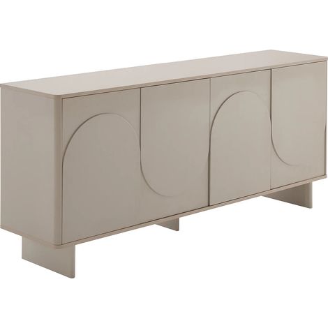 Credenza con 4 ante Beige - DELORINA (1/5)