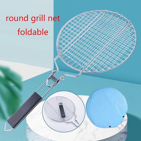 Support de barbecue portable pour camping en extérieur, accessoires de cuisson pour barbecue et grillades de poisson (1/4)