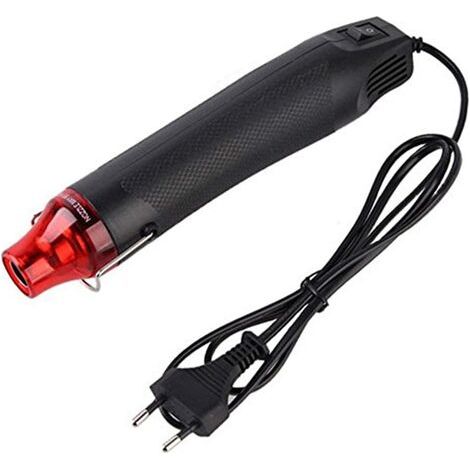 Mini Heat Gun, DIY Essential Thermal Sheet for DIY Rubber Stamp Convex Powder (1/5)