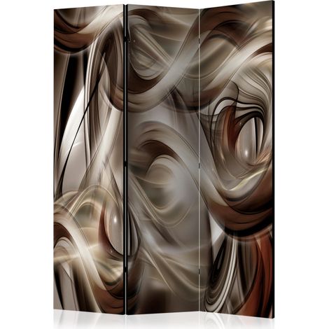 Paravent 3 Volets "Brown Revelry" 135x172cm (1/2)