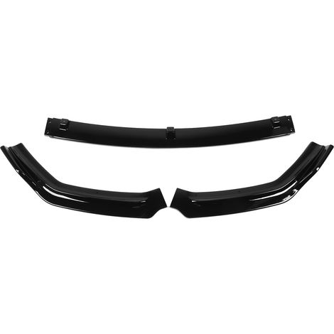 Kit de lèvre de pare-choc avant noir brillant, 3 pièces, séparateur de menton de remplacement pour Kia K3 Forte Cerato 2017 à 2018 (1/5)