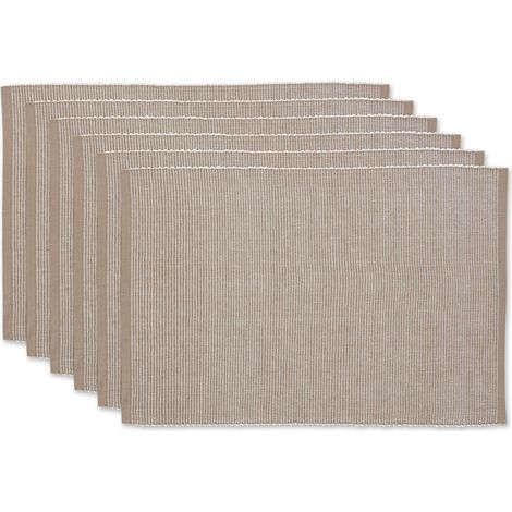 Ensemble de Sets de Table, en Coton, en Pierre (1/5)