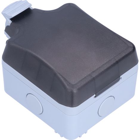 Boîtier de prise étanche IP66, multifonction, extérieur, 3 trous, prise américaine, 110-250 V, 15 A (1/5)