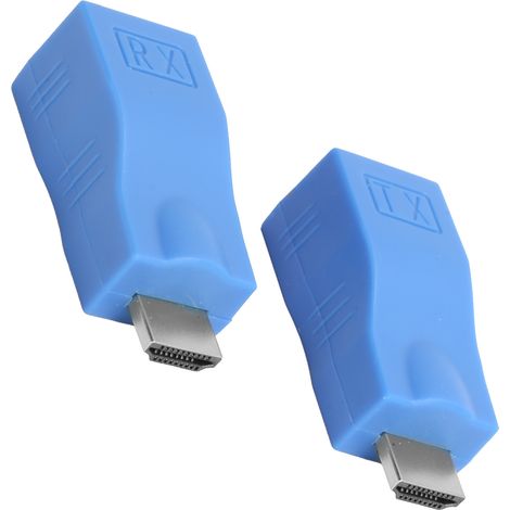 Adaptateur HDMI vers RJ45, Extendeur de Signal Audio-Vidéo, Récepteur Transmetteur (1/5)