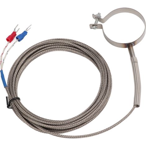 Thermoelement-Gewinde, hohe Empfindlichkeit, breiter Messbereich 0–400 °C, Temperaturreglersonde in verschiedenen Größen für die Industrie, 3 Meter (1/5)
